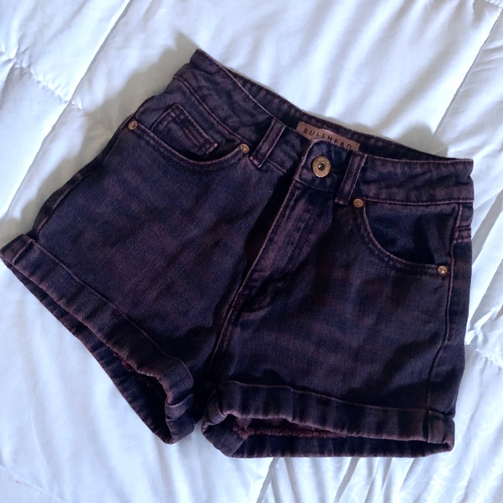 Bullhead | High Rise Mom Shorts